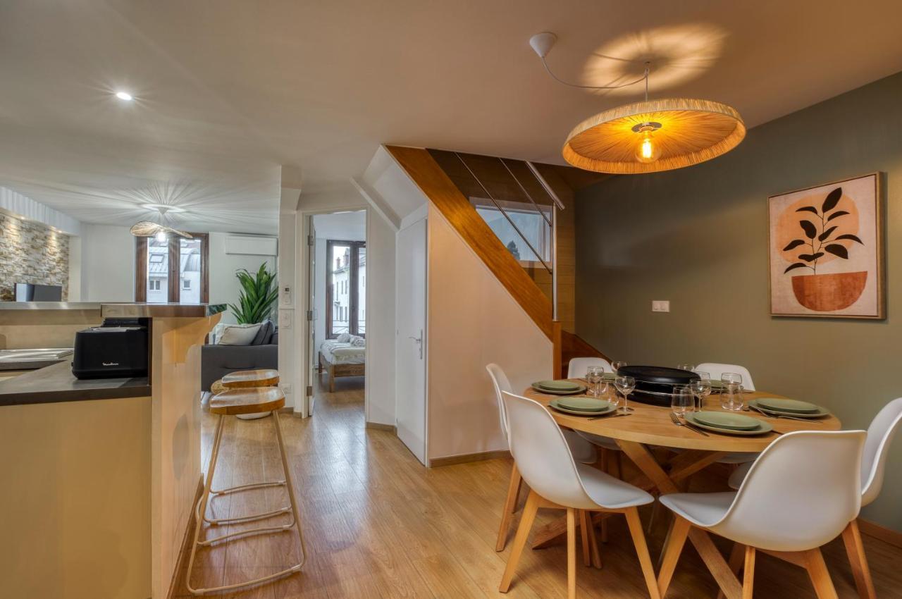 Le Carnot - Mycosyapart, Duplex Coeur De Ville Et Lac, Climatise Annecy Kültér fotó